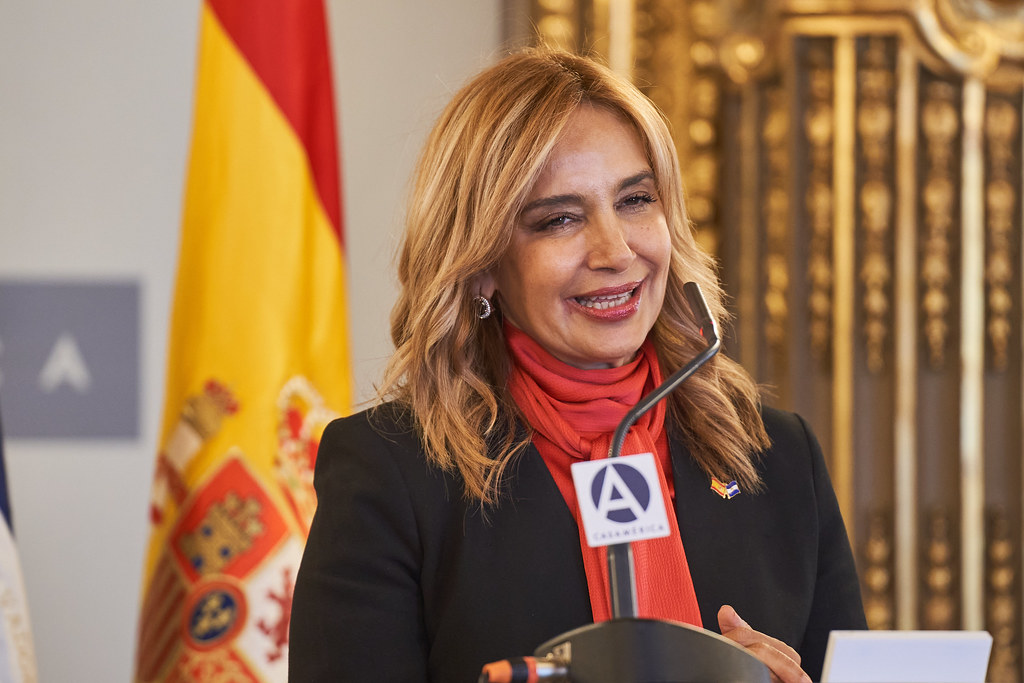Julieta Anabella Machuca - Embajadora de El Salvador en Esp -  Foto: Casa América
